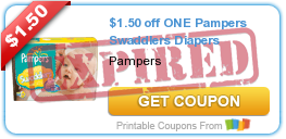 $1.50 off ONE Pampers Swaddlers Diapers