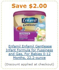 enfamil gentlease coupons